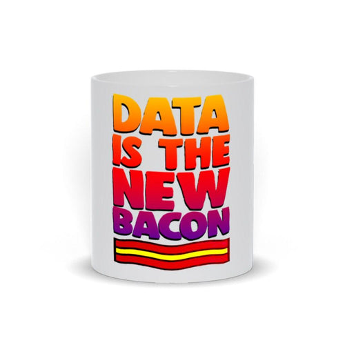 Plus Minus Co Data Is The New Bacon Mug , Data Science Gift, Funny Data Analyst mug, Funny Data Scientist mug,Big Data Mug,Data Analyzer Gift