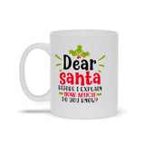 Plus Minus Co Dear Santa, Before I Explain, How Much Do You Know Mugs, view 2