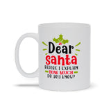 Plus Minus Co Dear Santa, Before I Explain, How Much Do You Know Mugs, view 2