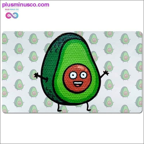 Plus Minus Co Avocado Desk Mats 14x24