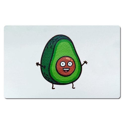 Plus Minus Co Desk Mats with green Avacodo, Custom Desk Pad, Multiple Sizes, Mouse Pads for Desk, Anti-slip waterproof desk mat, mousepad