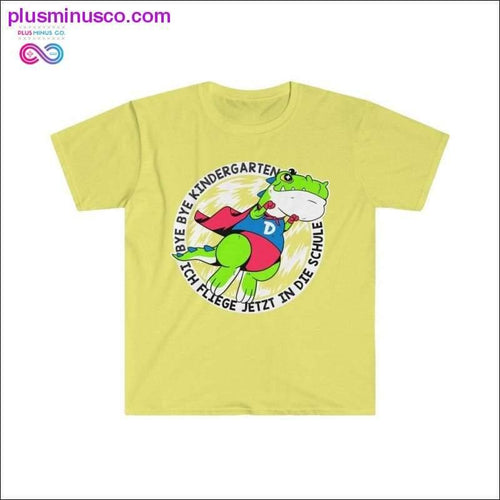 Plus Minus Co Bye-Bye Kindergarten Dino T-shirt