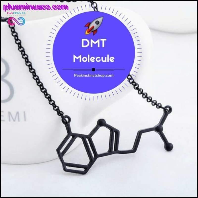 Plus Minus Co DMT Chemical Molecule Structure Necklace