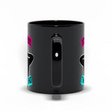 Plus Minus Co Do Not Disturb I'm Gaming Black Mugs, Funny Gamer Video Games Boys Teens Mug, Do Not Disturb I'm Gaming Ceramic Mug, Funny Gamer Mug Gift,, view 4