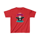 Plus Minus Co Do not disturb, I'm gaming Kids Heavy Cotton Tee, Gamer, Gaming Kids Tee, view 4