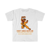 Plus Minus Co Don't Mess With Me, I Know Judo, Karate, Jujitsu, Kung-Fu And 20 Other Dangerous Words T-shirt, Humorous T-shirt, Funny Kangaroo -Shirt, view 3