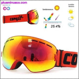 Plus Minus Co Double Layer Ski Goggles || PlusMinusco.com, view 2