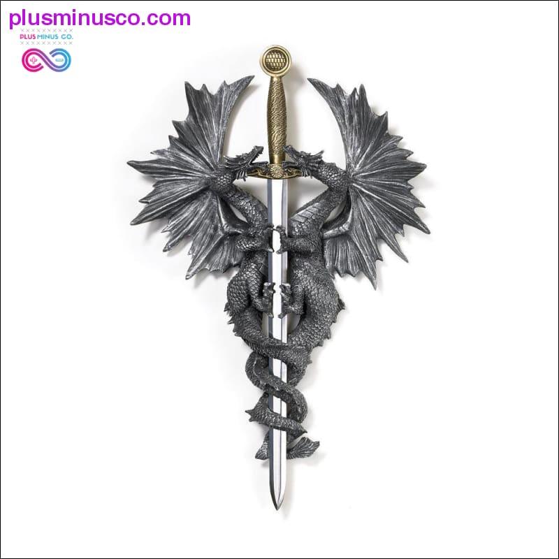 Plus Minus Co Dragon Dagger Wall Plaque ll PlusMinusco.com
