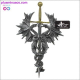Plus Minus Co Dragon Dagger Wall Plaque ll PlusMinusco.com, view 3