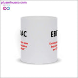 Plus Minus Co EBITDAC Mug || EBITDA After Corona accountant gift Mugs, view 4