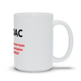 Plus Minus Co EBITDAC Mug, EBITDAC After Corona Accountant Gift Mugs, Accounting Humor, Funny Accounting Mug, view 2