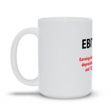 Plus Minus Co EBITDAC Mug, EBITDAC After Corona Accountant Gift Mugs, Accounting Humor, Funny Accounting Mug, view 4