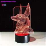 Plus Minus Co Egypt Anubis 3D Illusion Lamp, view 4