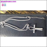 Plus Minus Co Egyptian Ankh Necklace Pendant, view 6