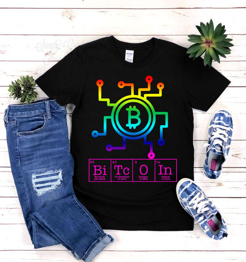 Plus Minus Co Elements Symbol Bitcoin T-Shirts, Bitcoin Shirt, Blockchain Tee, Cryptocurrency Sweatshirt, Tank-top, Hoodie, Crypto Tee, Ethereum, BTC