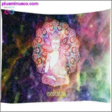 Plus Minus Co Elephant Tapestry Psychedelic Galaxy Starry Indian Mandala, view 6