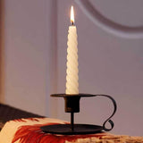 Plus Minus Co European Style Iron Table Candlestick Display Household Accessories Candlelight Dinner Props Candlestick, view 6
