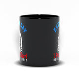 Plus Minus Co Every Day I Push Hard Reach My Limit Black Mugs,Men's Weight Lifting, Athletic T-Shirt, Gym Workout, Fitness Sports, view 3