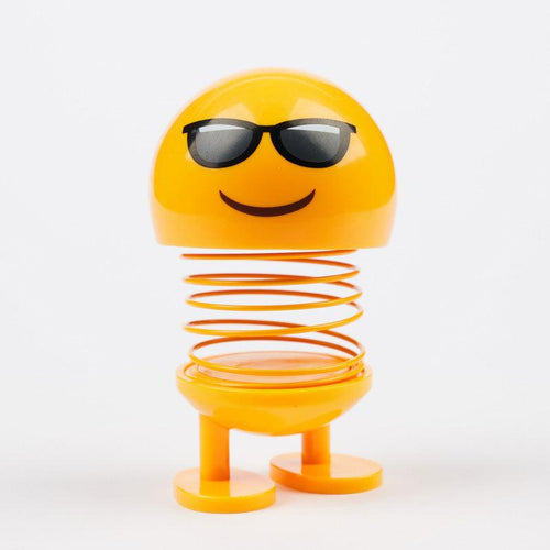 Plus Minus Co Expression Pack Spring Shaking His Head Doll Car Car Decoration Shaking Sound Explosion Style Spring Man Decoration Spring Doll 2pcs