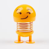 Plus Minus Co Expression Pack Spring Shaking His Head Doll Car Car Decoration Shaking Sound Explosion Style Spring Man Decoration Spring Doll 2pcs, view 3