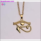 Plus Minus Co Eye Of Horus Necklace Pendant, view 4