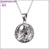 Plus Minus Co Fashion Gold Color And Silver Color Charm Jesus Virgin Mary, view 3