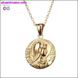 Plus Minus Co Fashion Gold Color And Silver Color Charm Jesus Virgin Mary, view 4