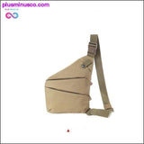 Plus Minus Co Fashion Men Travel Business Anti Theft Shoulder Crossbody, view 3