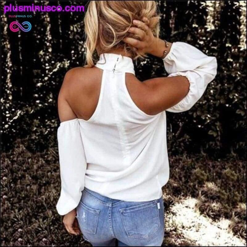 Plus Minus Co Fashion Solid Color Halter Neck Strapless T-Shirt Casual