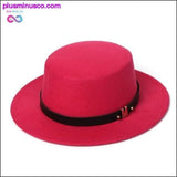 Plus Minus Co Fashionable Vintage Fedora Hat at PlusMinusCo.com, view 5