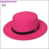 Plus Minus Co Fashionable Vintage Fedora Hat at PlusMinusCo.com, view 6