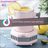 Plus Minus Co Fast Cooling Cup Mini Chilled Drinks Juice Desktop, view 3
