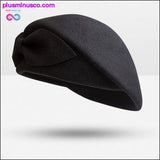 Plus Minus Co Fedoras Female Hat Cap Women Fedoras Elegant British Style, view 3