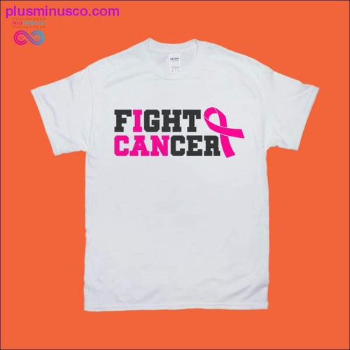 Plus Minus Co Fight Cancer T-Shirts
