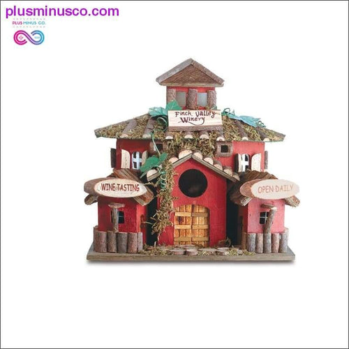Plus Minus Co Finch Valley Winery Birdhouse ll PlusMinusco.com