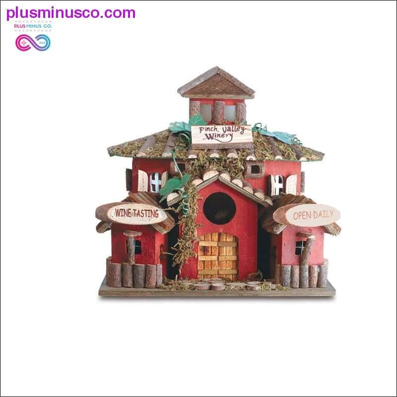 Plus Minus Co Finch Valley Winery Birdhouse ll PlusMinusco.com