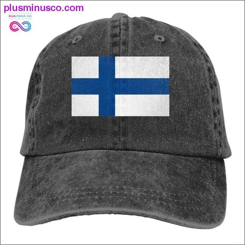 Plus Minus Co Finland flag Cowboy hat