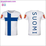 Plus Minus Co FINLAND T-shirt custom men's t-shirt Finland Sweden Finnish, view 4