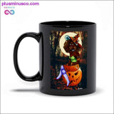 Plus Minus Co first day of October Black Mugs, view 2