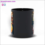 Plus Minus Co first day of October Black Mugs, view 4
