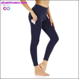 Plus Minus Co Fitness Sport Leggings Tights Slim Yoga Pants, view 4
