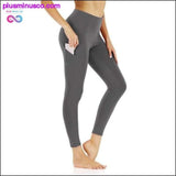 Plus Minus Co Fitness Sport Leggings Tights Slim Yoga Pants, view 5