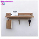 Plus Minus Co Floating Wall Mounted Storage Shelf + Magnetic Key Rack /, view 3