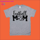 Plus Minus Co Football Mom / Love T-Shirts, view 2