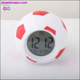 Plus Minus Co Football Soccer Clock Digital Back light Temperature Display, view 4
