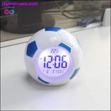 Plus Minus Co Football Soccer Clock Digital Back light Temperature Display, view 5