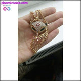 Plus Minus Co Fox Rhinestone Necklace, view 3