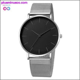 Plus Minus Co Free Shipping Women Watch Mesh Stainless Steel Bracelet, view 2