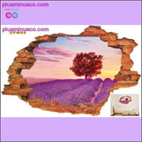 Plus Minus Co Free shipping:3D Broken Wall Sunset Scenery Seascape Island, view 4