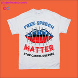 Plus Minus Co Free Speech Matter | Stop Cancel Culture | Lips American, view 2